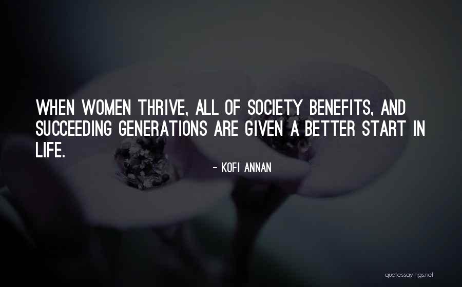 Generations Of Women Quotes By Kofi Annan Generations Of Women Quotes By Kofi Annan