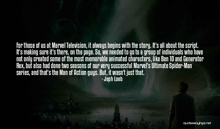 Generator Quotes By Jeph Loeb Generator Quotes By Jeph Loeb