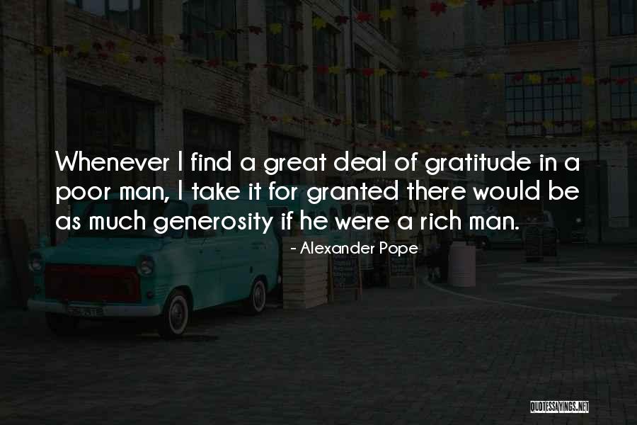 Generosity And Gratitude Quotes By Alexander Pope Generosity And Gratitude Quotes By Alexander Pope