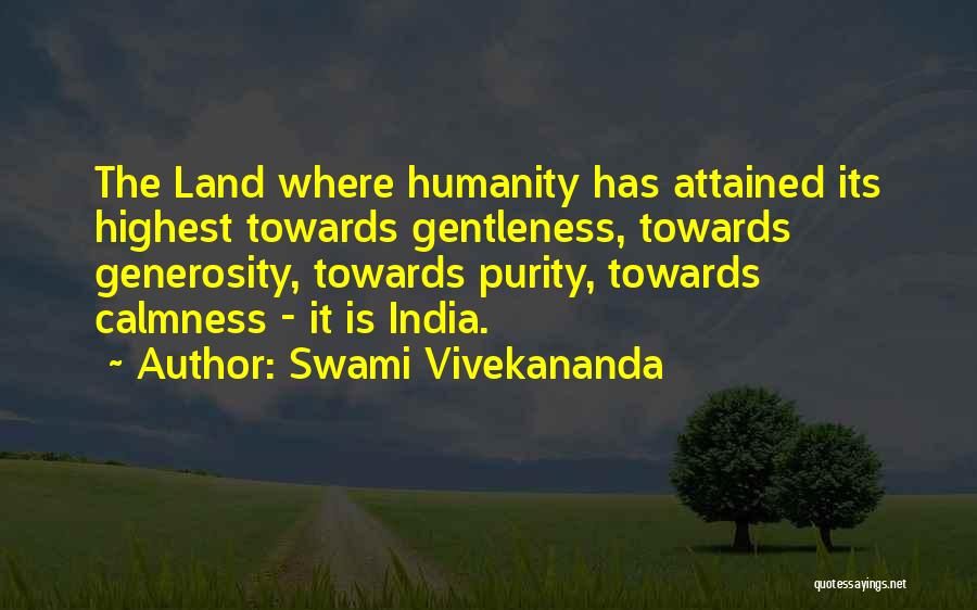 Generosity Towards Others Quotes By Swami Vivekananda