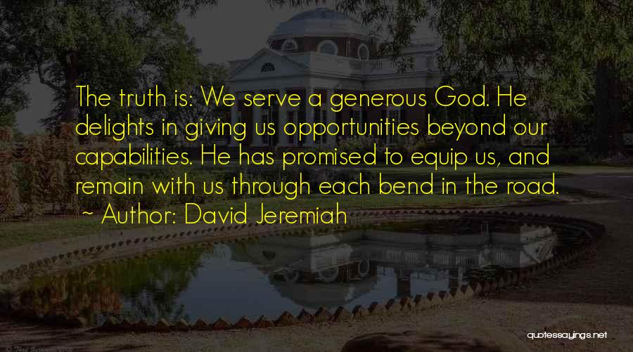 Generous Christian Quotes By David Jeremiah