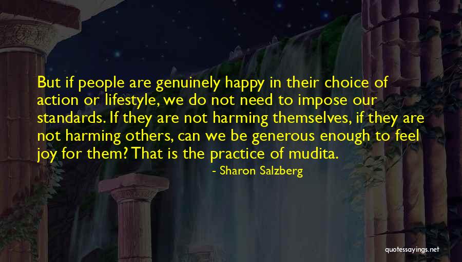 Generous People Quotes By Sharon Salzberg