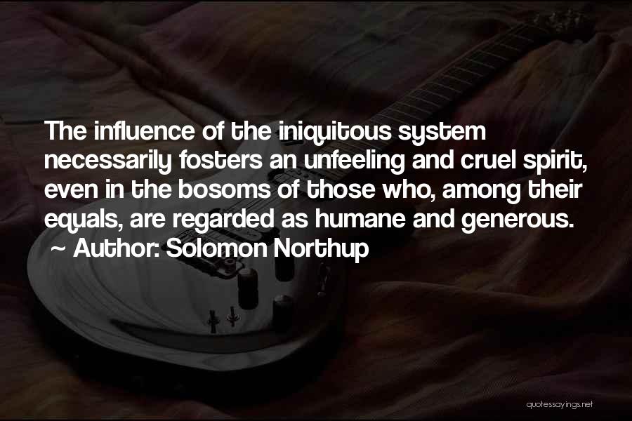 Generous Quotes By Solomon Northup