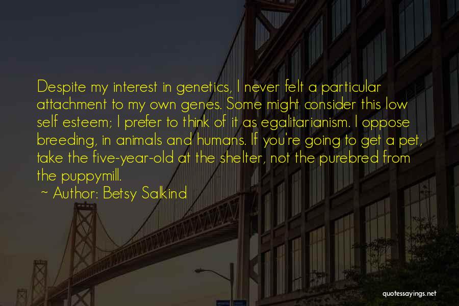 Genes Genetics Quotes By Betsy Salkind