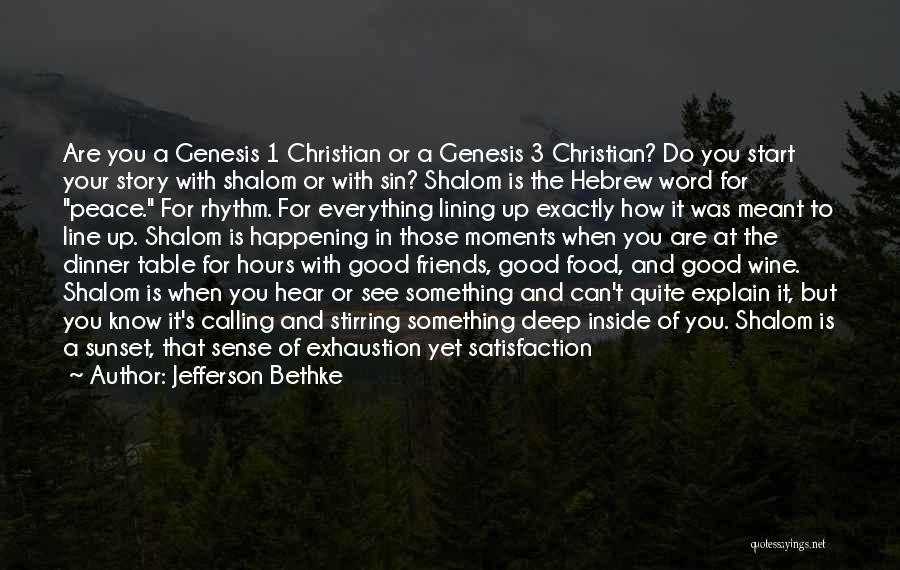 Genesis 1 Quotes By Jefferson Bethke