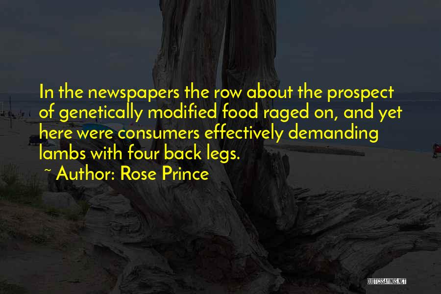 Genetically Modified Quotes By Rose Prince