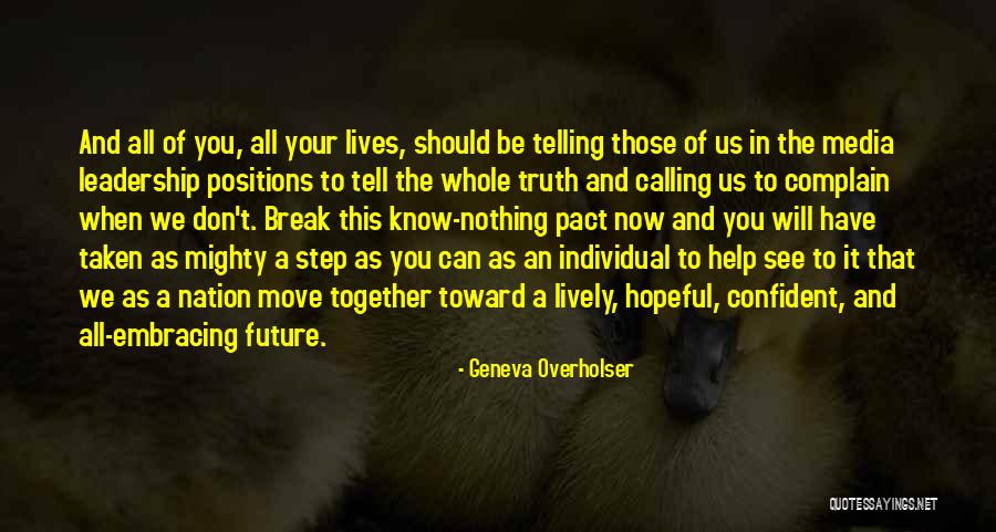 Geneva Overholser Quotes 1304694 Geneva Overholser Quotes 1304694