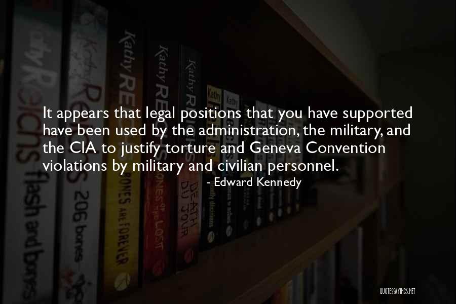 Geneva Quotes By Edward Kennedy