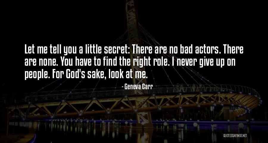 Geneva Quotes By Geneva Carr