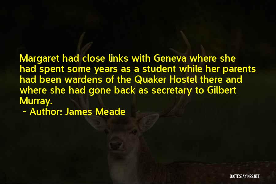 Geneva Quotes By James Meade