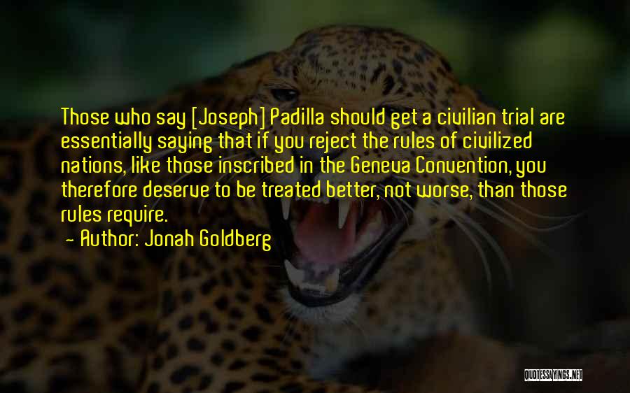 Geneva Quotes By Jonah Goldberg