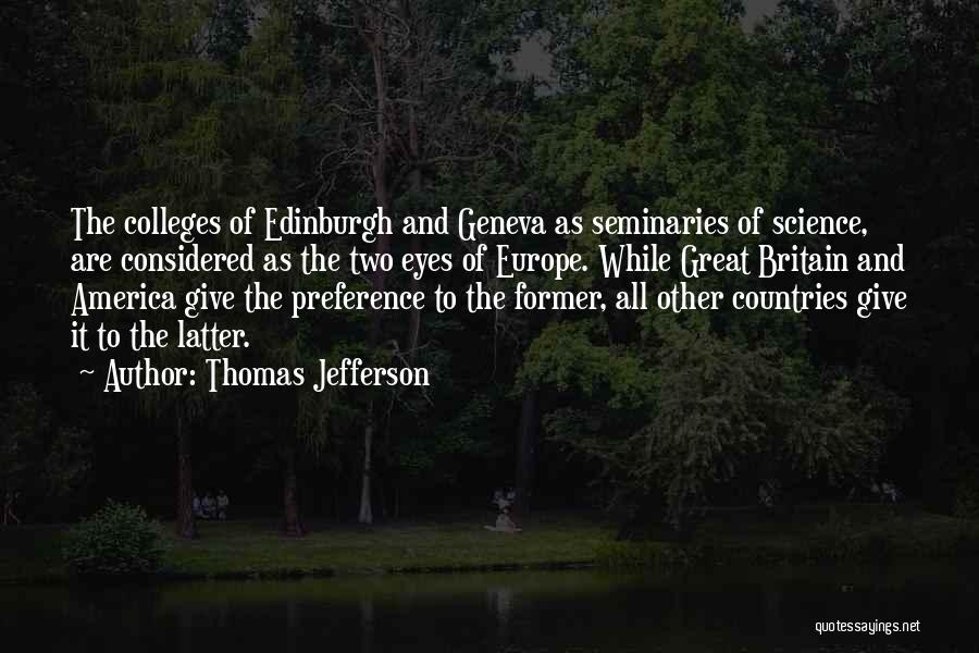 Geneva Quotes By Thomas Jefferson