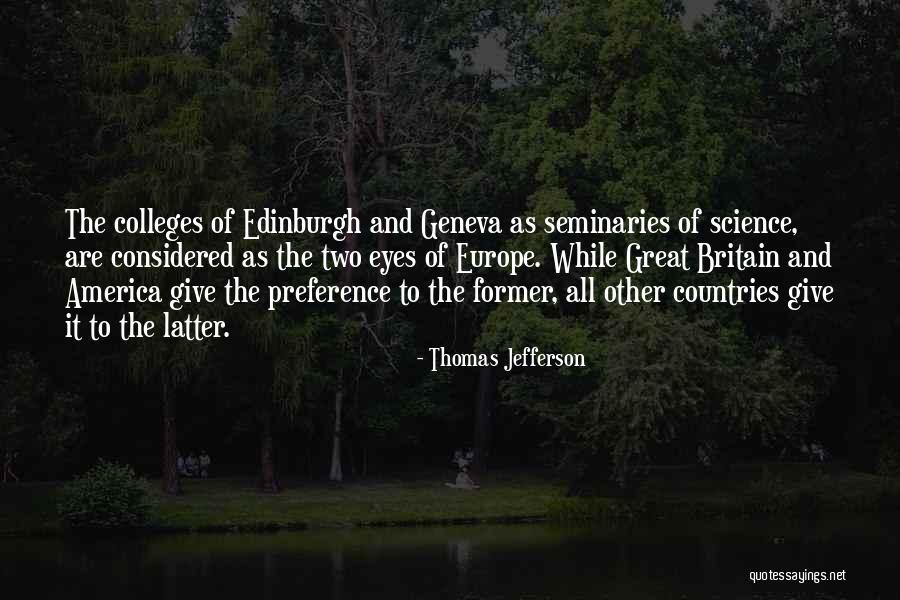 Geneva Quotes By Thomas Jefferson