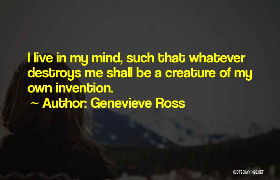 Genevieve Ross Quotes 2255775