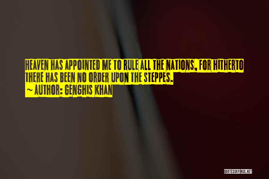 Genghis Khan Quotes 1890108