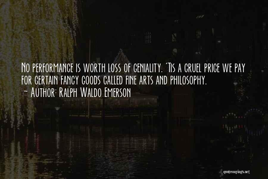 Geniality Quotes By Ralph Waldo Emerson