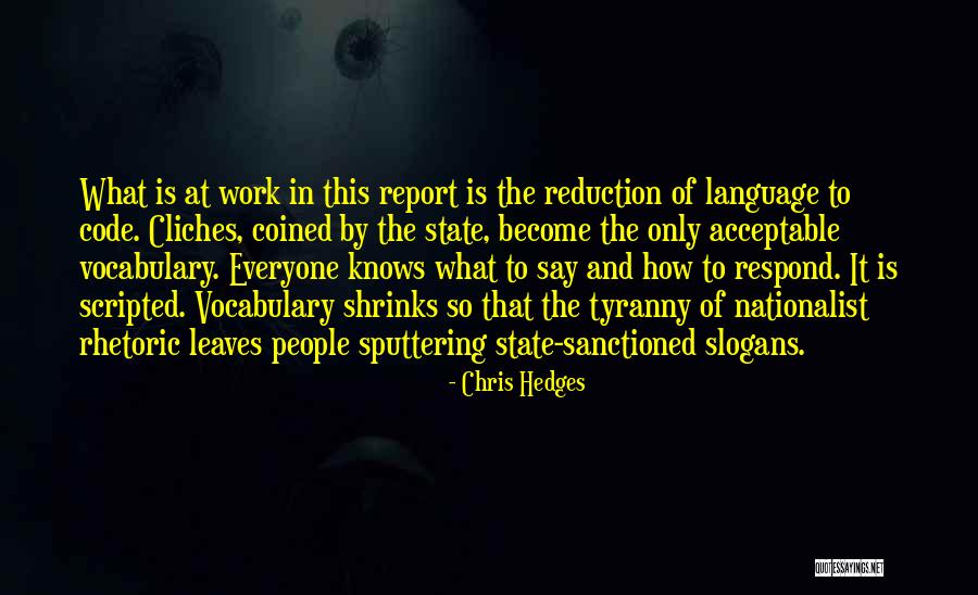 Genitora Quotes By Chris Hedges Genitora Quotes By Chris Hedges