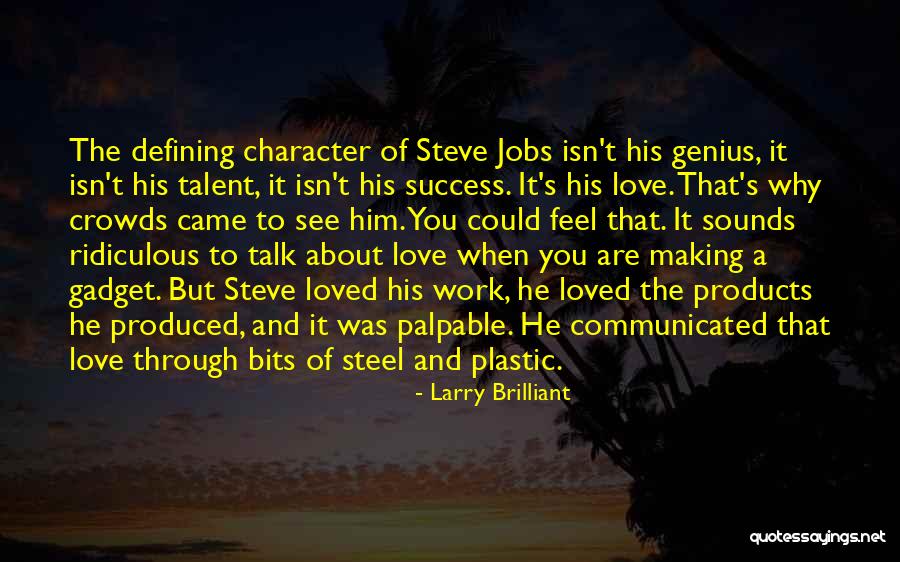 Genius And Success Quotes By Larry Brilliant Genius And Success Quotes By Larry Brilliant