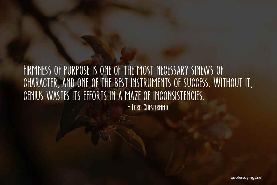 Genius And Success Quotes By Lord Chesterfield Genius And Success Quotes By Lord Chesterfield