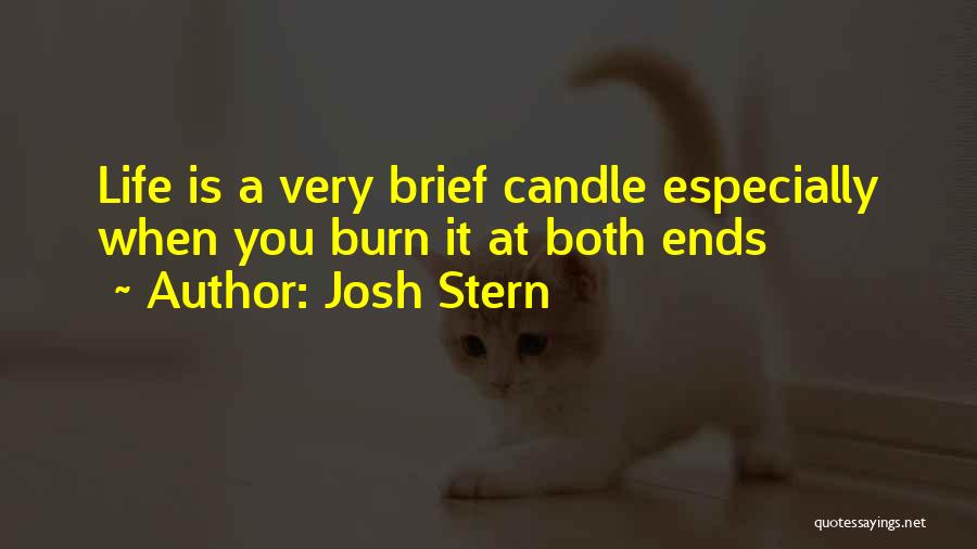 Genius But Funny Quotes By Josh Stern