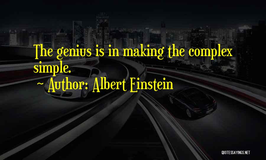 Genius Einstein Quotes By Albert Einstein