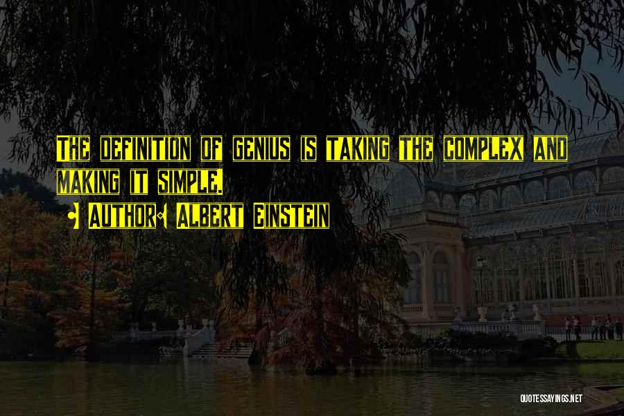 Genius Einstein Quotes By Albert Einstein