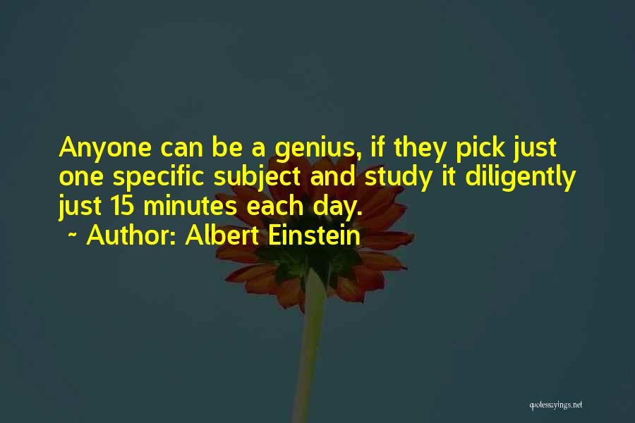 Genius Einstein Quotes By Albert Einstein