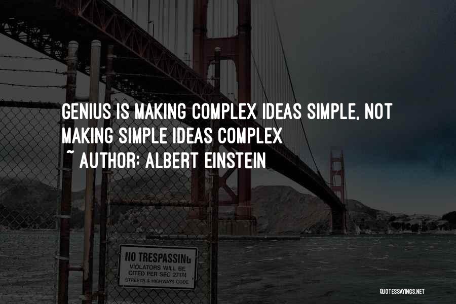 Genius Einstein Quotes By Albert Einstein