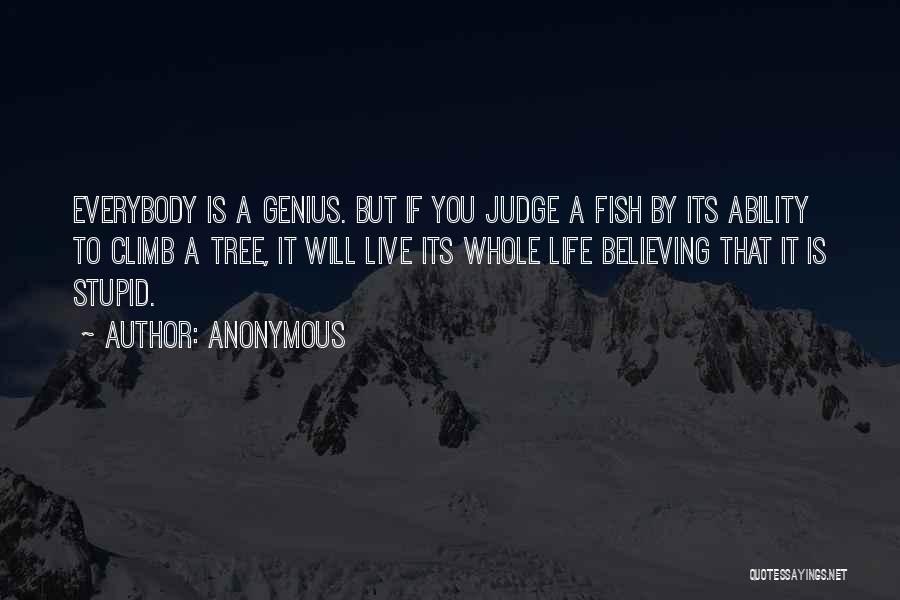 Genius Einstein Quotes By Anonymous