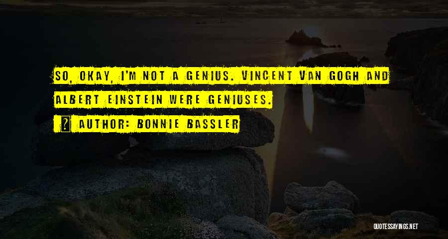 Genius Einstein Quotes By Bonnie Bassler