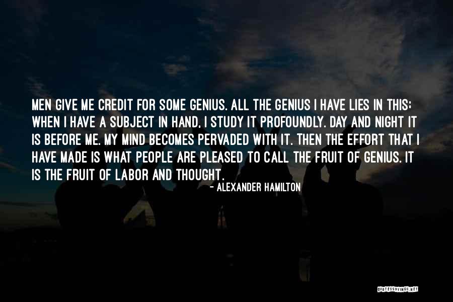 Genius Mind Quotes By Alexander Hamilton Genius Mind Quotes By Alexander Hamilton