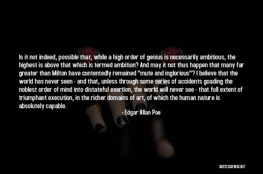 Genius Mind Quotes By Edgar Allan Poe Genius Mind Quotes By Edgar Allan Poe