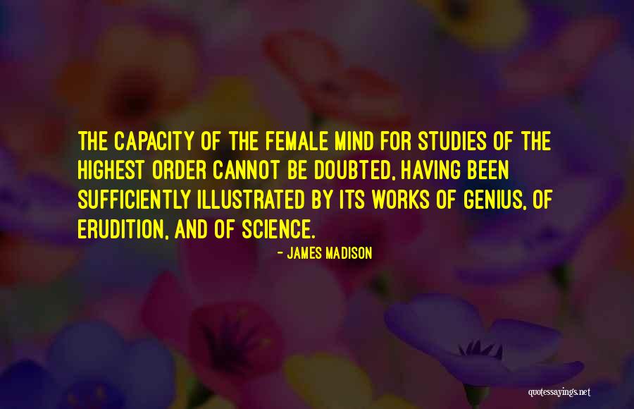 Genius Mind Quotes By James Madison Genius Mind Quotes By James Madison