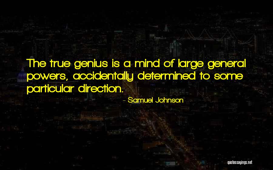 Genius Mind Quotes By Samuel Johnson Genius Mind Quotes By Samuel Johnson