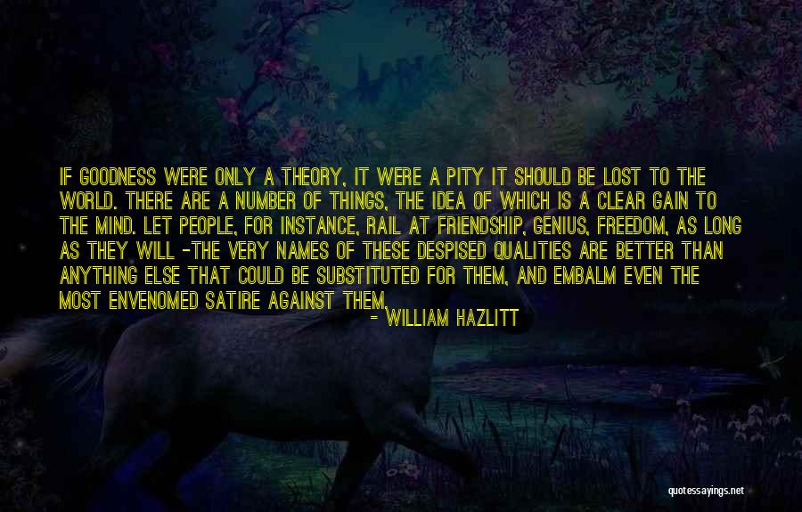 Genius Mind Quotes By William Hazlitt