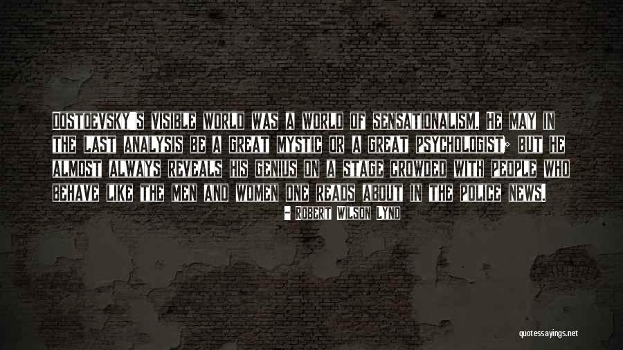Genius People Quotes By Robert Wilson Lynd Genius People Quotes By Robert Wilson Lynd