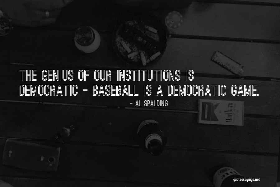 Genius The Game Quotes By Al Spalding Genius The Game Quotes By Al Spalding