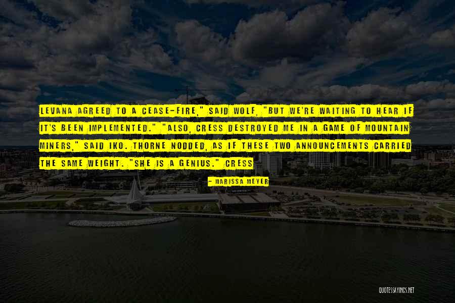 Genius The Game Quotes By Marissa Meyer Genius The Game Quotes By Marissa Meyer