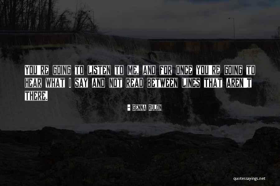 Genna Quotes By Genna Rulon Genna Quotes By Genna Rulon