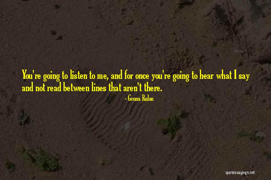Genna Rulon Quotes 1086136 Genna Rulon Quotes 1086136