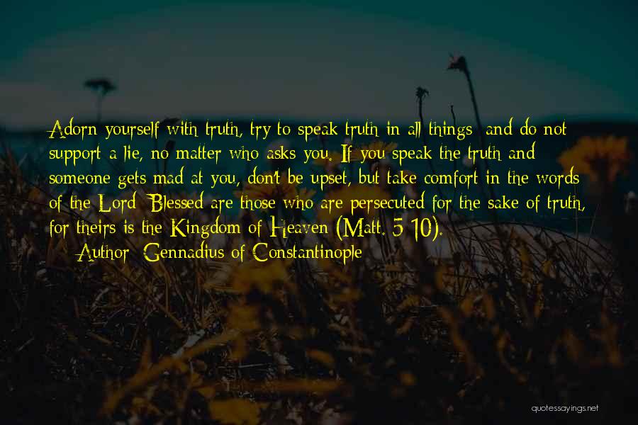 Gennadius Of Constantinople Quotes 431701