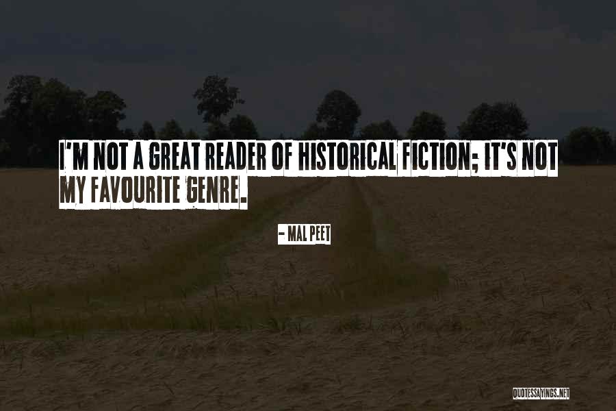 Genre Fiction Quotes By Mal Peet Genre Fiction Quotes By Mal Peet
