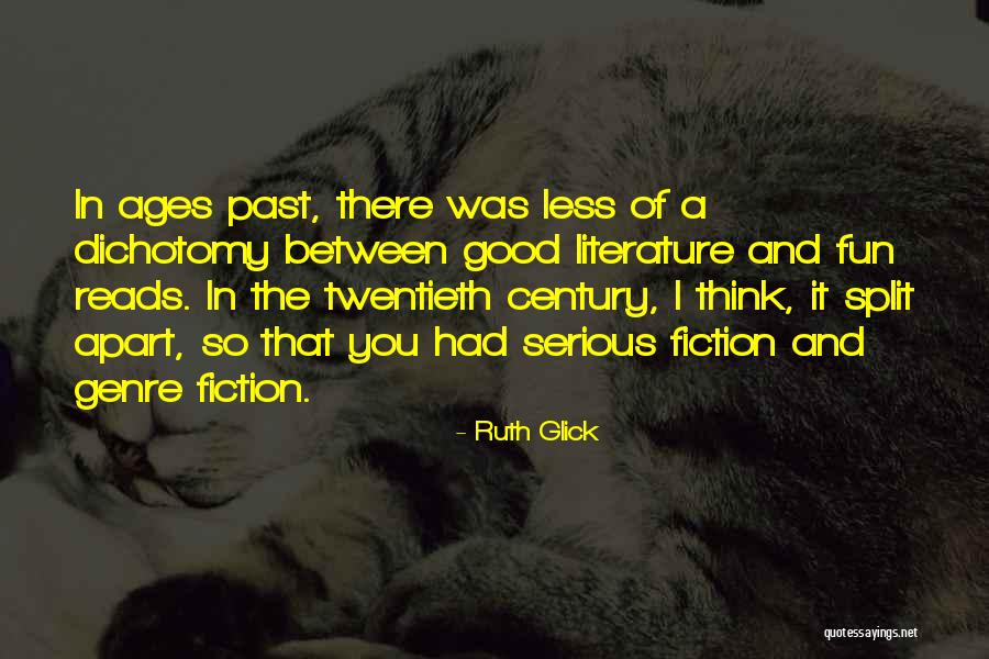Genre Fiction Quotes By Ruth Glick Genre Fiction Quotes By Ruth Glick