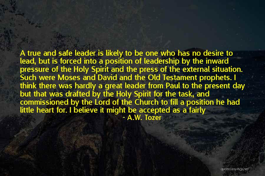 Gentle Spirit Quotes By A.W. Tozer Gentle Spirit Quotes By A.W. Tozer