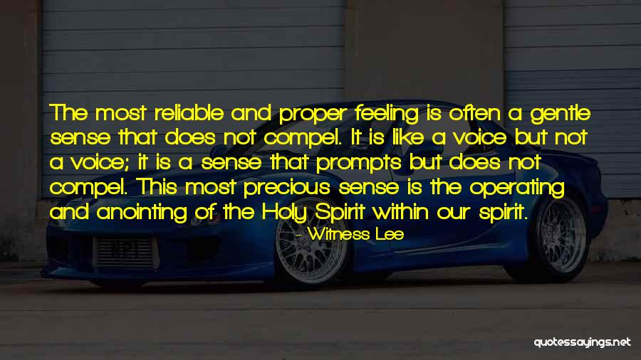 Gentle Spirit Quotes By Witness Lee Gentle Spirit Quotes By Witness Lee