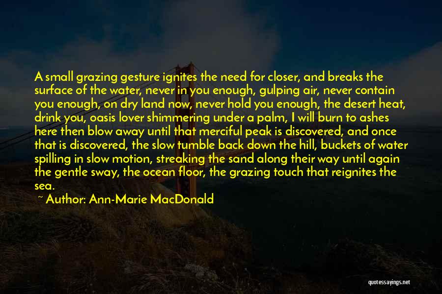 Gentle Touch Quotes By Ann-Marie MacDonald