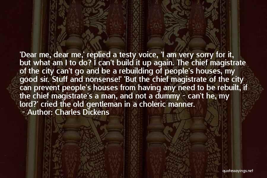 Gentleman Manner Quotes By Charles Dickens