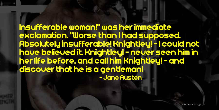 Gentleman Quotes By Jane Austen