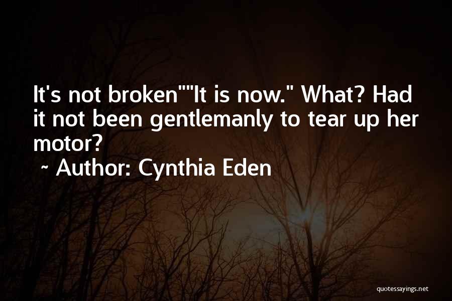 Gentlemanly Quotes By Cynthia Eden