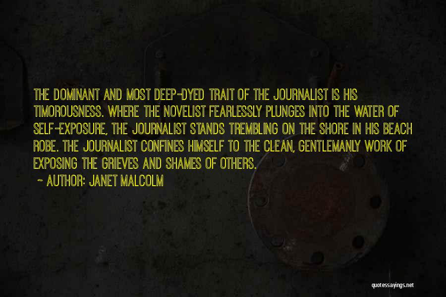 Gentlemanly Quotes By Janet Malcolm